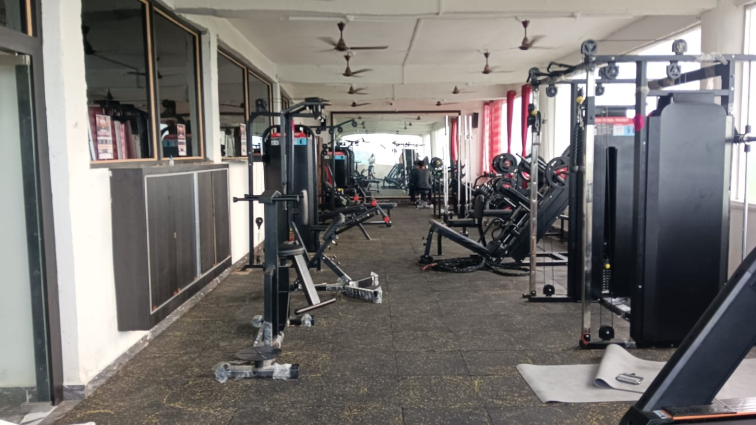 Gym Floor at Royal Fitness Hub
